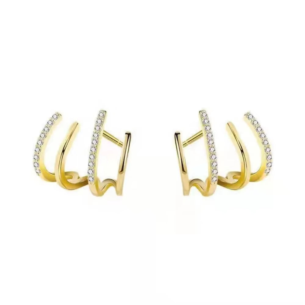 Velira™ LuxeClaw Stud Set – Chic 2025 Elegance in Every Detail